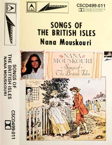 Nana Mouskouri – Songs Of The British Isles (1976, Dolby, Cassette