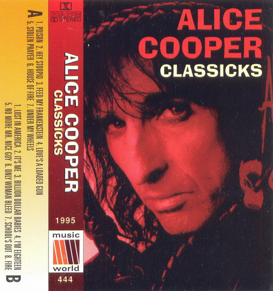 Alice Cooper – Classicks (1995, CD) - Discogs