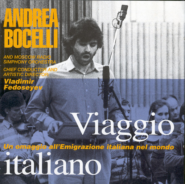 Andrea Bocelli – Viaggio Italiano (1995, CD) - Discogs