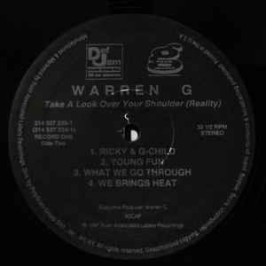 Warren G – Take A Look Over Your Shoulder (Reality) (1997, Vinyl