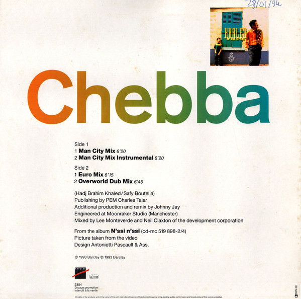 lataa albumi Khaled - Chebba