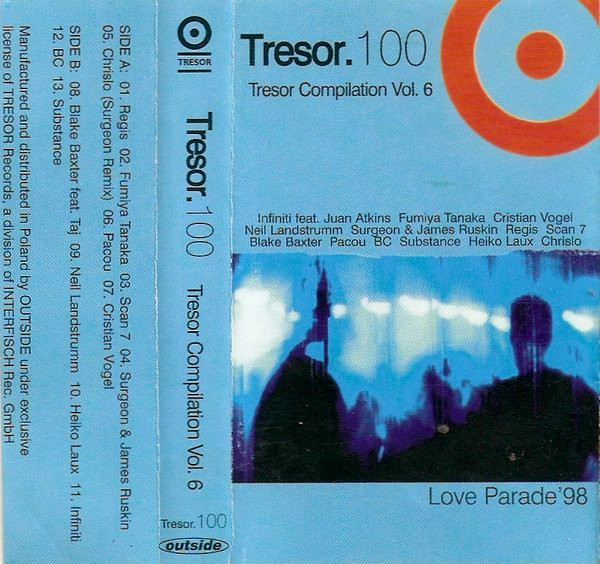Tresor Compilation Vol. 6 (1998, Cassette) - Discogs