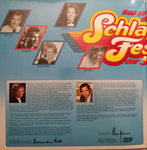 ladda ner album Various - Das Große Deutsche Schlagerfestival Der 50er Jahre