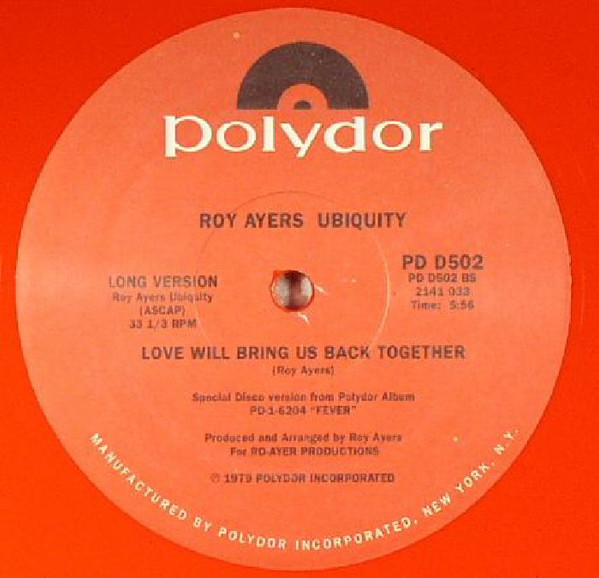 lataa albumi Roy Ayers Ubiquity - Running Away Love Will Bring Us Back Together