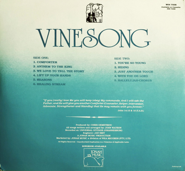 baixar álbum Vinesong - Comforter
