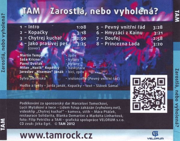 Album herunterladen Tam - Zarostlá Nebo Vyholená