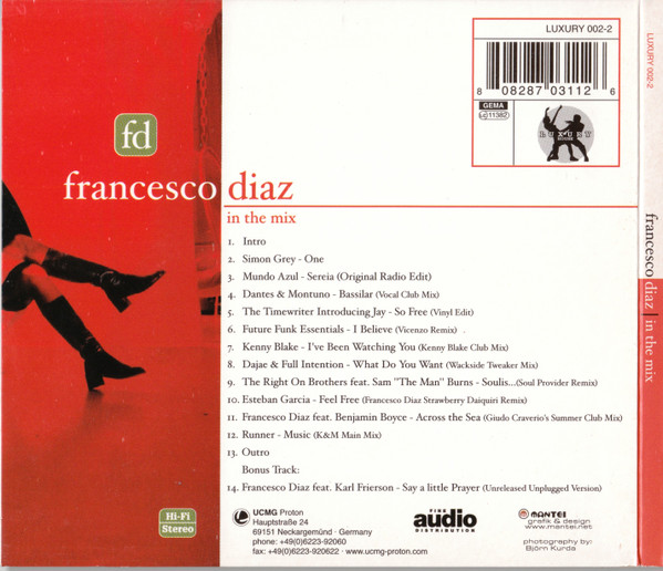 ladda ner album Francesco Diaz - In The Mix Vol 3