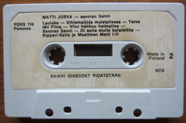 lataa albumi Matti Jurva - Savotan Sanni