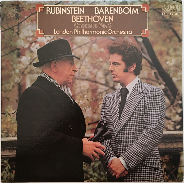 Rubinstein, Barenboim, London Philharmonic Orchestra, Beethoven