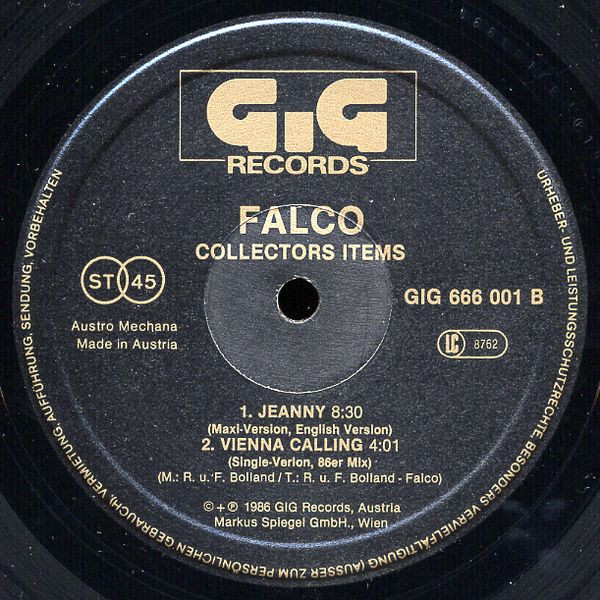 télécharger l'album Falco - Collectors Items
