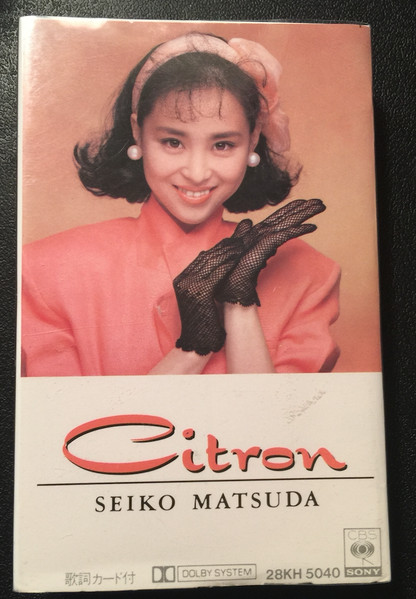 Seiko Matsuda – Citron (1988, Cassette) - Discogs