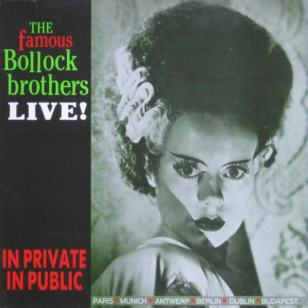 ボロック・ブラザーズ The Bollock Brothers Live LP www