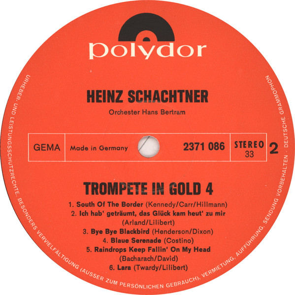 Album herunterladen Heinz Schachtner - Trompete In Gold 4