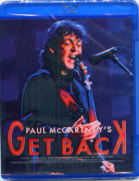 Paul McCartney – Get Back (Blu-ray-R) - Discogs