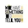 Various - We Have Something To Tell You!!!
