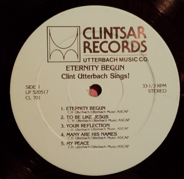 Album herunterladen Clint Utterbach - Eternity Begun