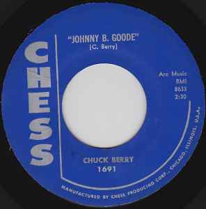 Chuck Berry - Johnny B. Goode / Around & Around album cover