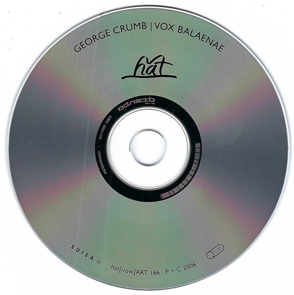 télécharger l'album George Crumb Ensemble Für Neue Musik Zürich - Vox Balaenae