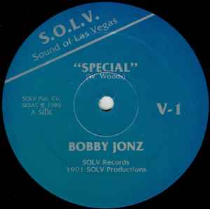 Bobby Jonz - Special / I Don't Want To Be In Love Today album cover