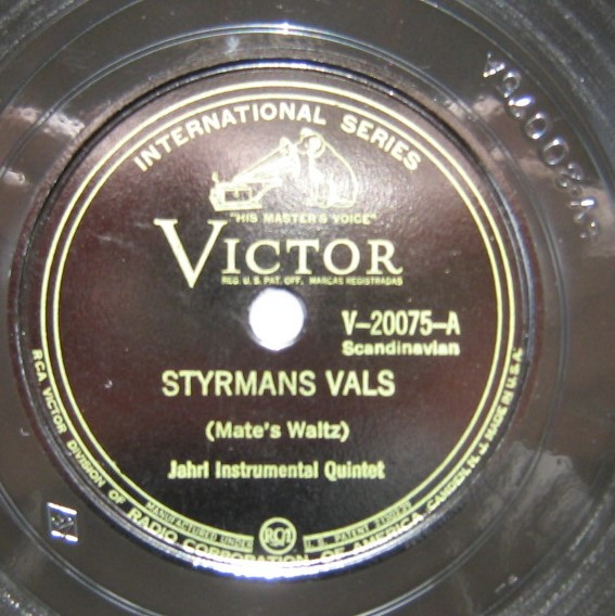 Jahrl Instrumental Quintet – Styrmans Vals / Balen I ...