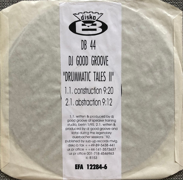 lataa albumi DJ Good Groove - Drummatic Tales Vol II