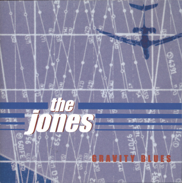 The Jones – Gravity Blues (2015, Blue With White Splatter, Vinyl