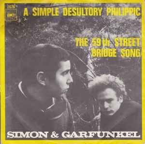 Simon & Garfunkel - A Simple Desultory Philippic / The 59th Street Bridge Song album cover