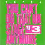 Cover of You Can't Do That On Stage Anymore Vol. 3, , CD