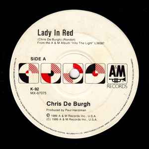 Chris de Burgh – In Red Vinyl) Discogs