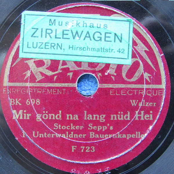 descargar álbum Stocker Sepp's 1 Unterwaldner Bauernkapelle - Auf Gurnigels Höhen Mir Gönd Na Lang Nüd Hei