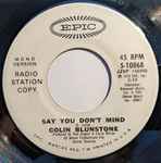 Cover of Say You Don't Mind, 1972, Vinyl