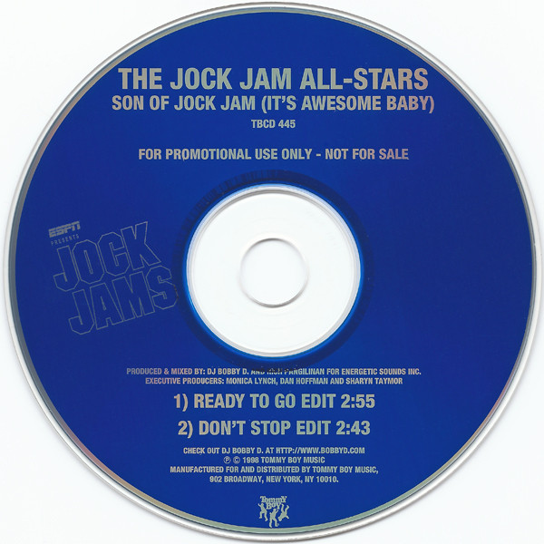 Jock Jam All Stars – Son Of Jock Jam (It's Awesome Baby) (1998, CD