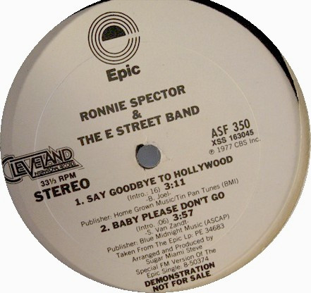 Ronnie Spector And The E-Street Band – Say Goodbye To Hollywood