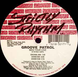 Groove Patrol - Need Your Love / Dancin' To The Music album cover