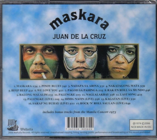 Juan De La Cruz Band Maskara 2006 CD Discogs