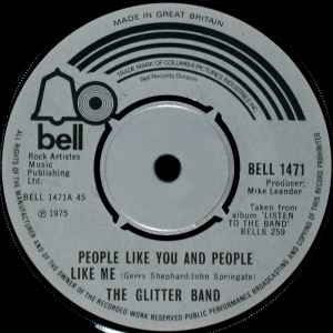 The Glitter Band - People Like You And People Like Me 