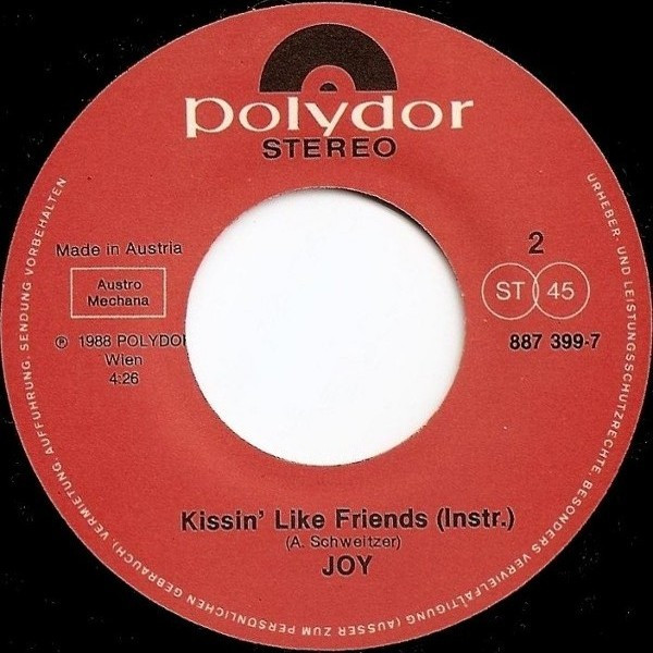 télécharger l'album Joy - Kissin Like Friends
