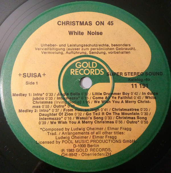 baixar álbum Download White Noise - Christmas On 45 album