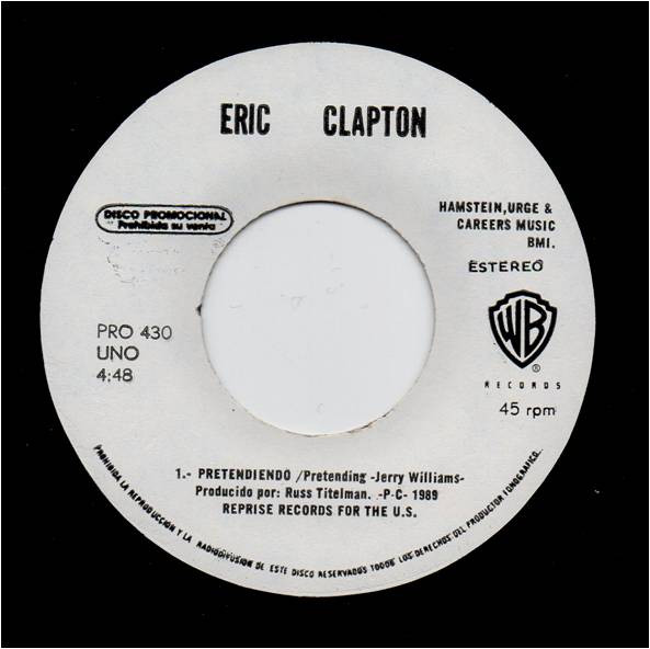 Eric Clapton Pretending Sheet Music in B Minor (transposable) - Download  & Print - SKU: MN0084498