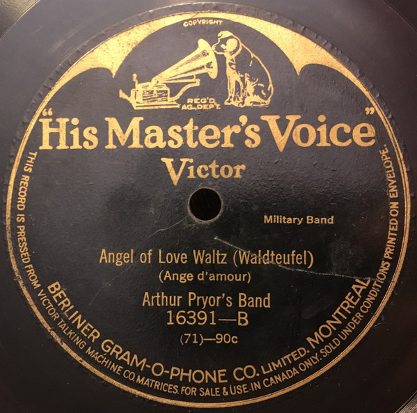 ladda ner album Victor Dance Orchestra Arthur Pryor's Band - Blue Danube Waltz Angel Of Love Waltz