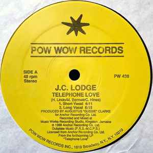 JC Lodge - Telephone Love album cover