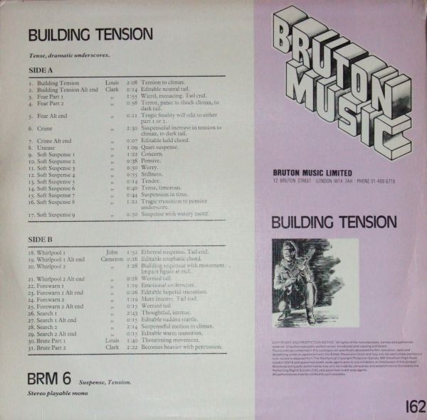 Album herunterladen Louis Clark John Cameron - Building Tension