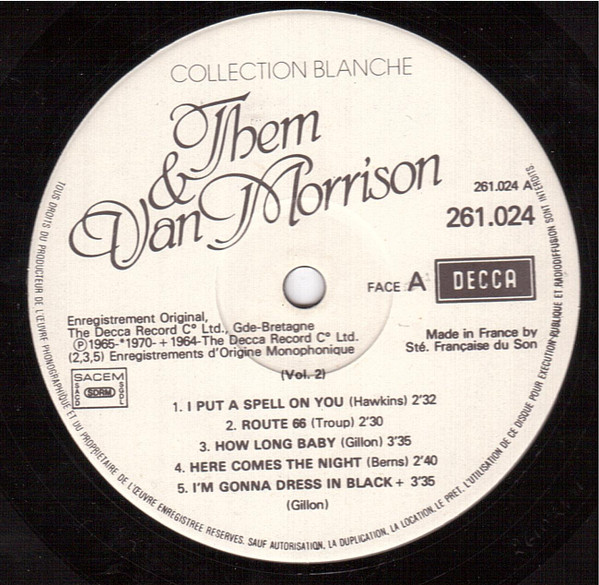 descargar álbum Them & Van Morrison - Them Van Morrison