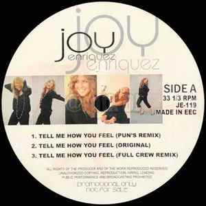 Joy Enriquez – Tell Me How You Feel (2008, Vinyl) - Discogs