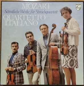 Wolfgang Amadeus Mozart - Sämtliche Werke Für Streichquartett album cover