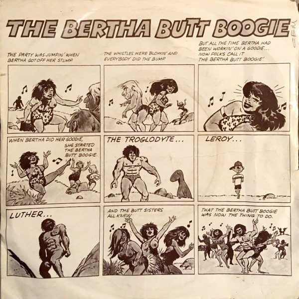 The Jimmy Castor Bunch – The Bertha Butt Boogie (1975, Vinyl 