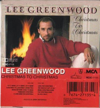 Lee Greenwood – Christmas To Christmas (1985, CD) - Discogs