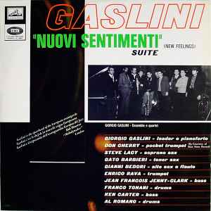 Giorgio Gaslini Ensemble E Quartet - Nuovi Sentimenti (New Feelings) Suite album cover