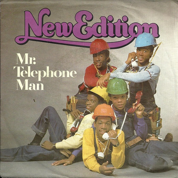 New Edition – Mr. Telephone Man (1984, Gloversville Pressing 