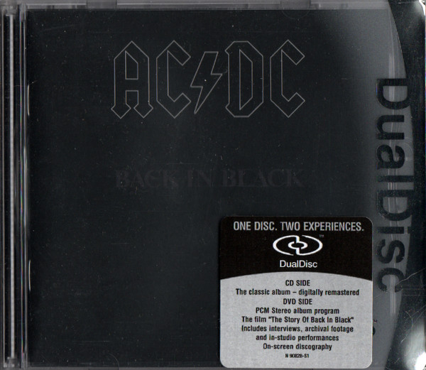 AC/DC – Back In Black (2004, Region 1, Hybrid) - Discogs